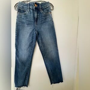 Express Women's Straight Leg Jeans in Blue size 2